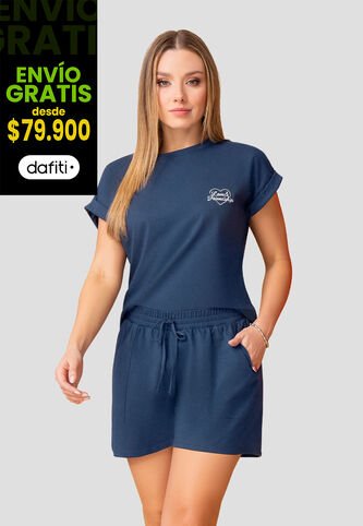 Conjunto Mujer Azul Profundo Mp 112053 MP