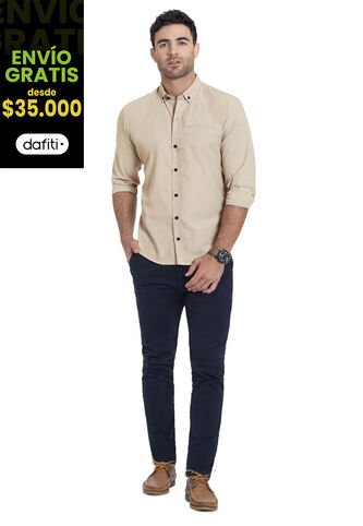 Camisa Adulto Masculino Caqui MP MP