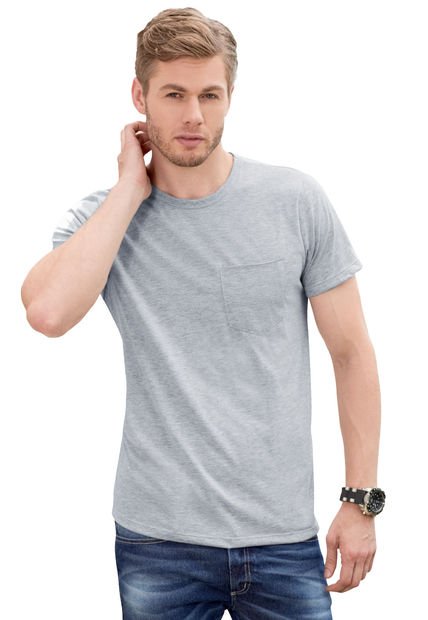 Camiseta Hombre Gris Mp 78120