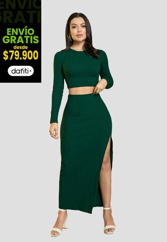 Conjunto Mujer Verde Pino Mp 105194 MP