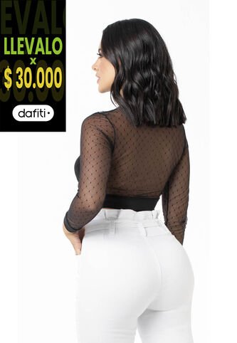 Camibuzo Mujer Negro Mp 9485 MP