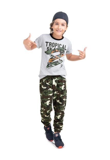 Conjunto Niños Infantil Estampado MP
