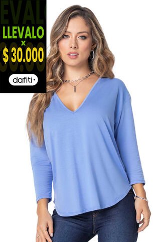 Camiseta Mujer Morazul Mp 16856 MP