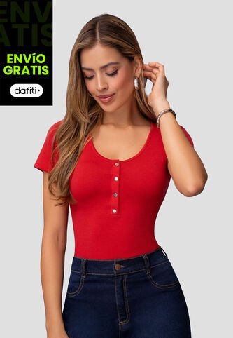 Blusa Mujer Rojo Mp 111998 MP