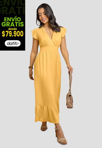 Vestido Largo Mujer Girasol Mp 869 MP