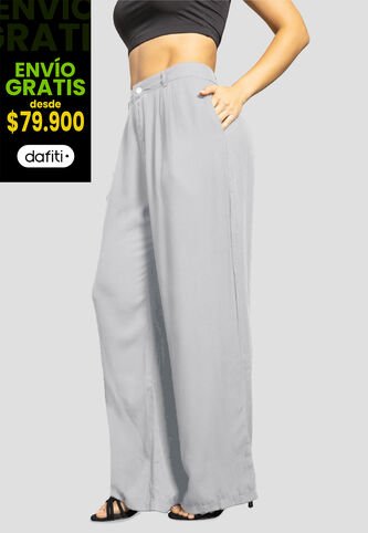Pantalón Mujer Gris Claro Mp 112221 MP