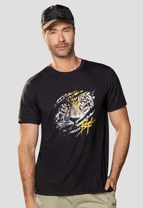 Camiseta Hombre Negro Mp 113844