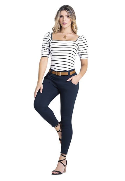 Camiseta Mujer Bicolor Mp 75787