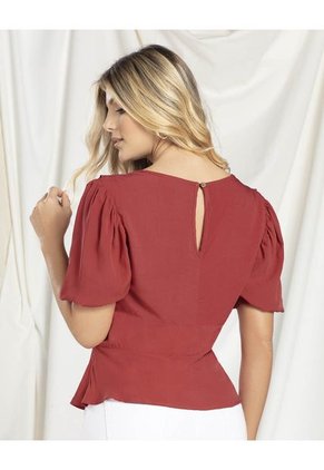 Blusa Para Mujer Granate Mp