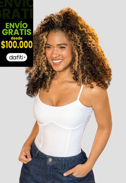 Blusa Mujer Blanco Mp 114016
