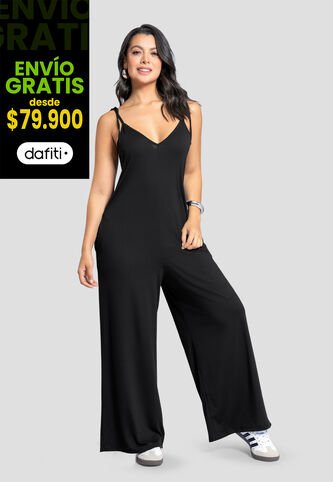Enterizo Largo Mujer Negro Mp 7230 MP