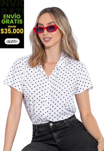 Camisa Mujer Estampado Mp 113425 MP