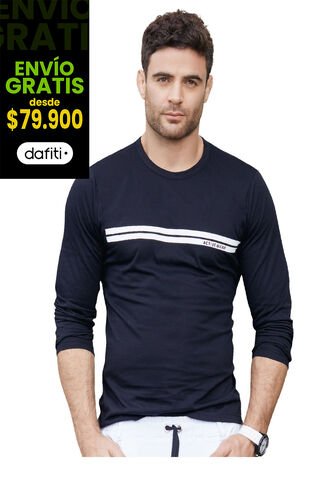 Camibuzo Para Hombre Negro MP MP