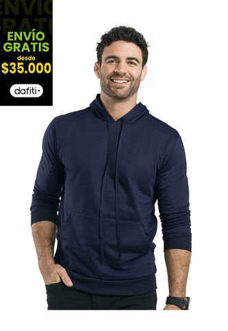 Buzo Hombre Azul Profundo Mp 89754 MP