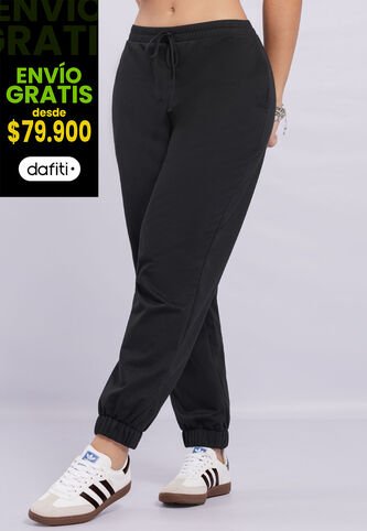 Jogger Mujer Negro Mp 110793 MP