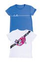 Camiseta Paq X2 Infantil Femenino Multicolor Mp 6080 de MP