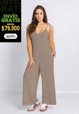 Enterizo Largo Mujer Café Pardo Mp 7230 MP