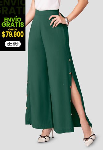 Pantalón Mujer Verde Pino Mp 111276 MP