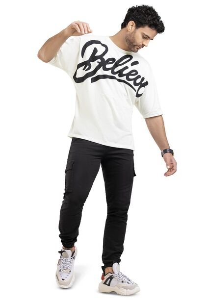 Camiseta Hombre Marfil Mp 5826