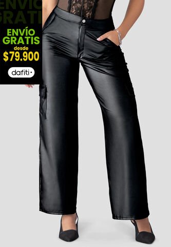 Pantalón Mujer Negro Mp 110268 MP
