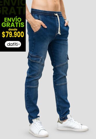 Jogger Hombre Azul Mp 110343 MP