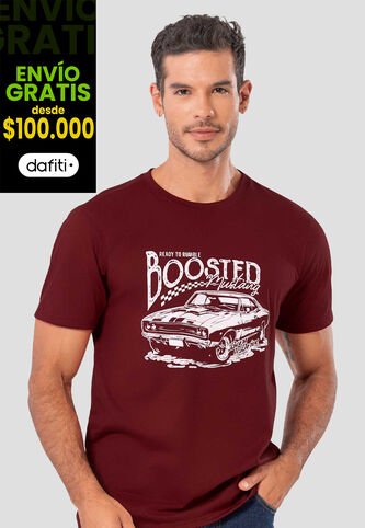 Camiseta Hombre Merlot Mp 114230 MP