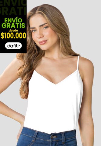 Blusa Mujer Blanco Mp 114384 MP