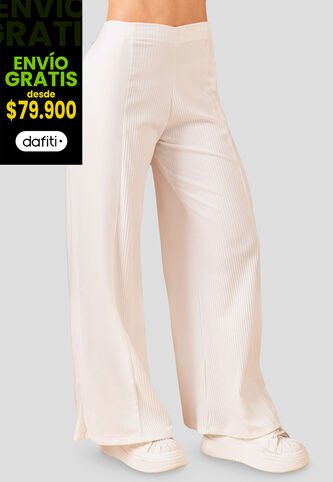 Pantalón Mujer Marfil Mp 102332 MP