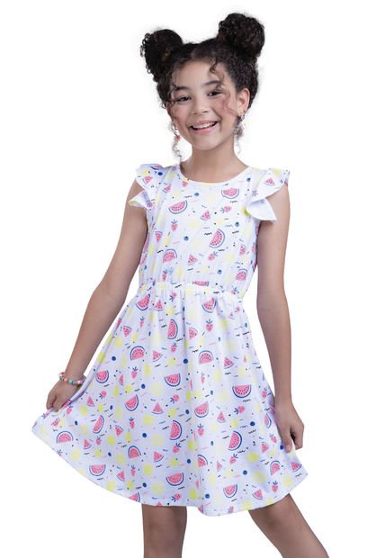 Vestido Niñas Infantil Multicolor Mp 4286