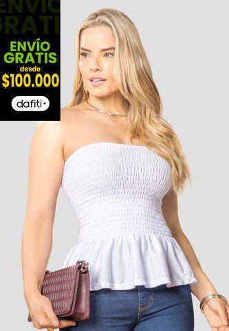 Blusa Mujer Blanco Mp 114228 MP