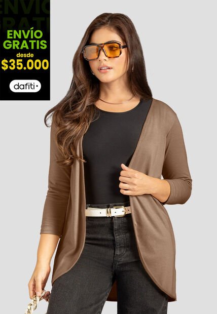 Cardigan Mujer Chocolate Mp 105844