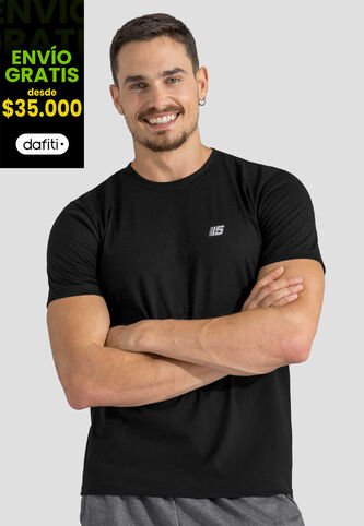 Camiseta Hombre Negro Mp 113113 MP