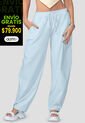 Pantalón Mujer Azul Baby Mp 110274 de MP