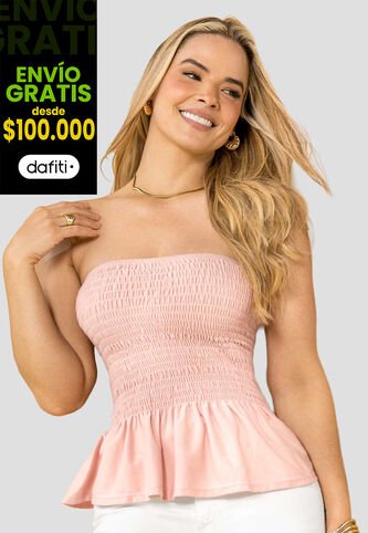Blusa Mujer Rosa Polvo Mp 114228 MP