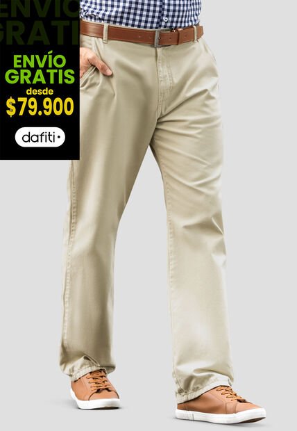 Pantalón Hombre Latte Mp 110409