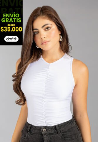 Blusa Mujer Blanco Mp 113210 MP