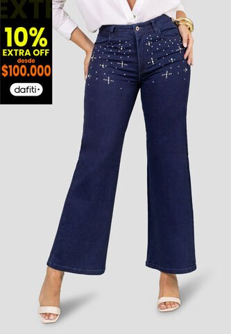 Jean Mujer Azul Oscuro Mp 110342 MP