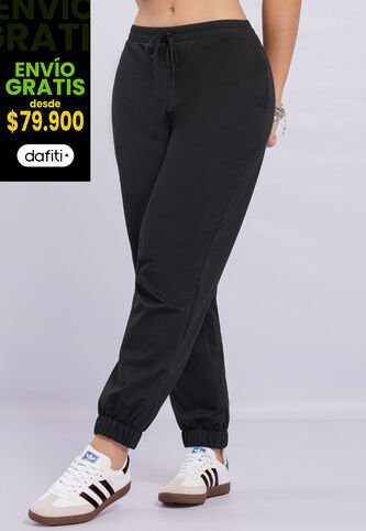 Jogger Mujer Negro Mp 110793 MP