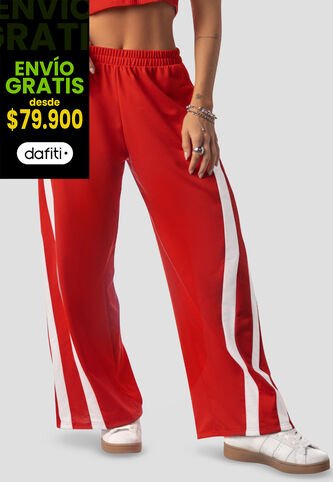 Pantalón Mujer Rojo Mp 110139 MP