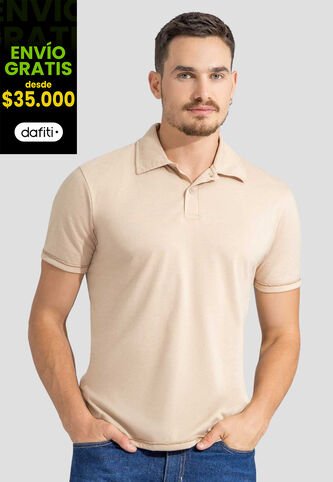Polo Hombre Latte Mp 113254 MP