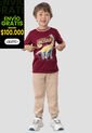 Conjunto Niño Infantil Merlot-Latte Mp 113079 de MP
