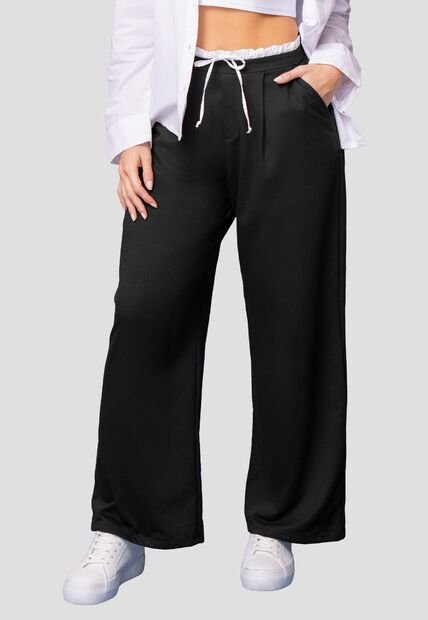 Pantalón Mujer Negro Mp 112040