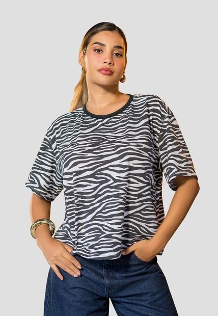Camiseta Mujer Estampado Mp 114169