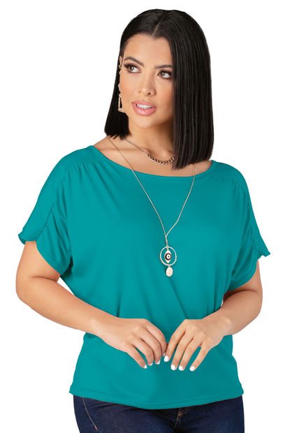 Camiseta Mujer Verde Mp 5945