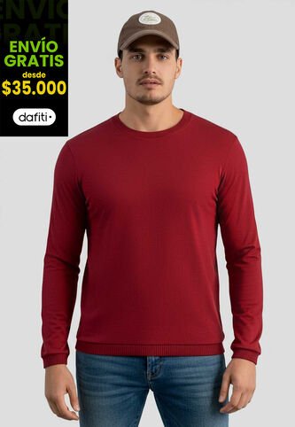 Camibuzo Hombre Merlot Mp 113059 MP