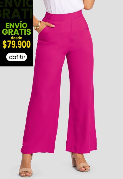 Pantalón Mujer Magenta Vivo Mp 110430