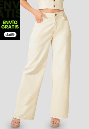 Jean Mujer Blanco Mp 100309