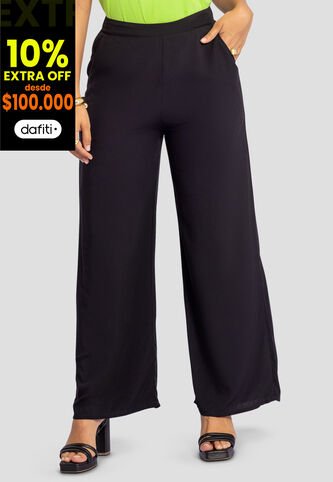 Pantalón Mujer Negro Mp 110430 MP