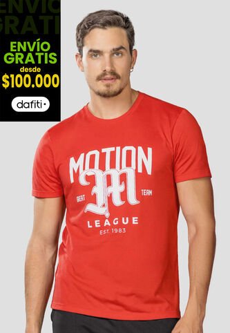 Camiseta Hombre Rojo Mp 113610 MP