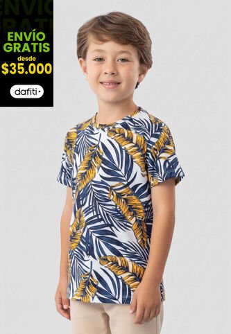 Camiseta Infantil Masculino Estampado Mp 113091 MP